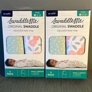 2 new SwaddleMe Swaddle packs